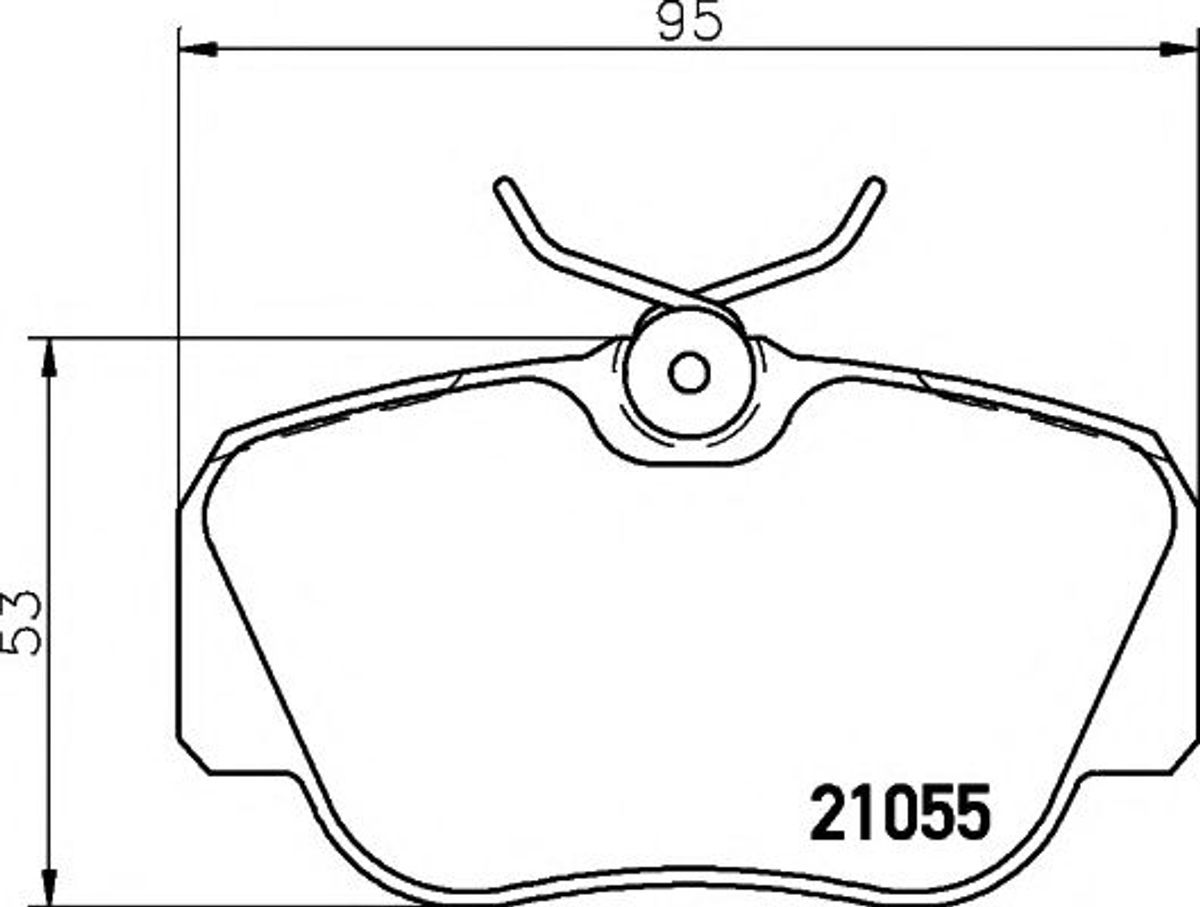 PAGID Bremseklodser Pagid (T0352)