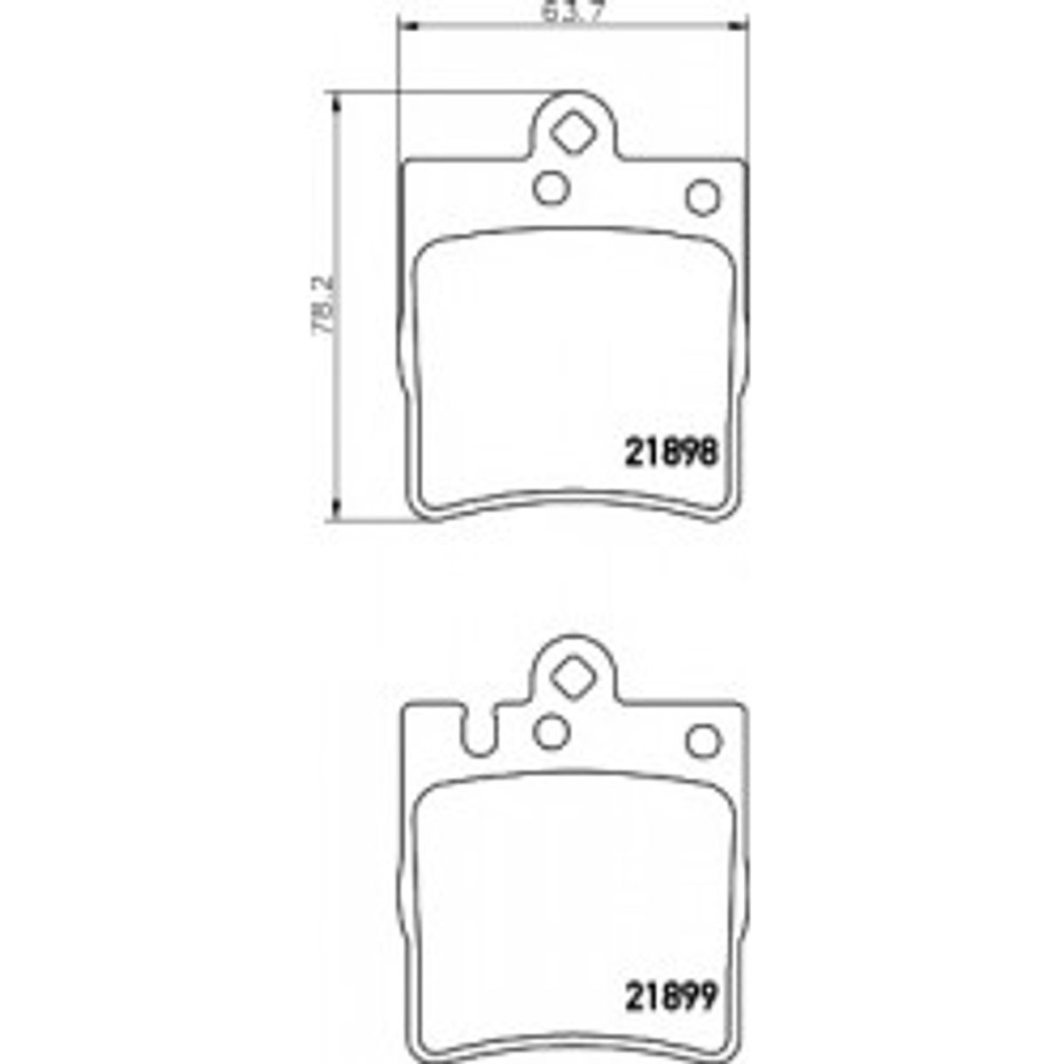 PAGID Bremseklodser Pagid (T1152)