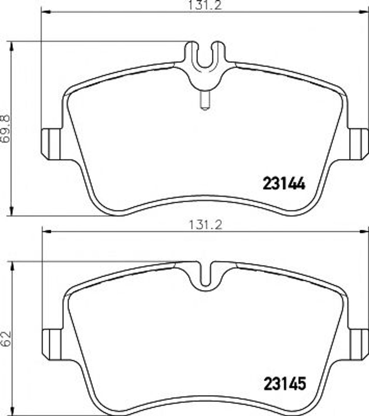 PAGID Bremseklodser Pagid (T5111)