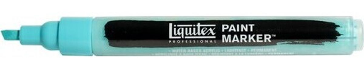 Paint Marker Fin Bright Aqua Green 660 - 4620660 - Liquitex