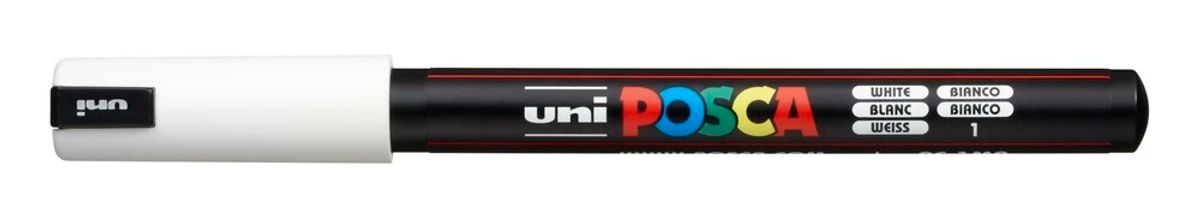 Paintmarker Uni POSCA pc-1mr hvid