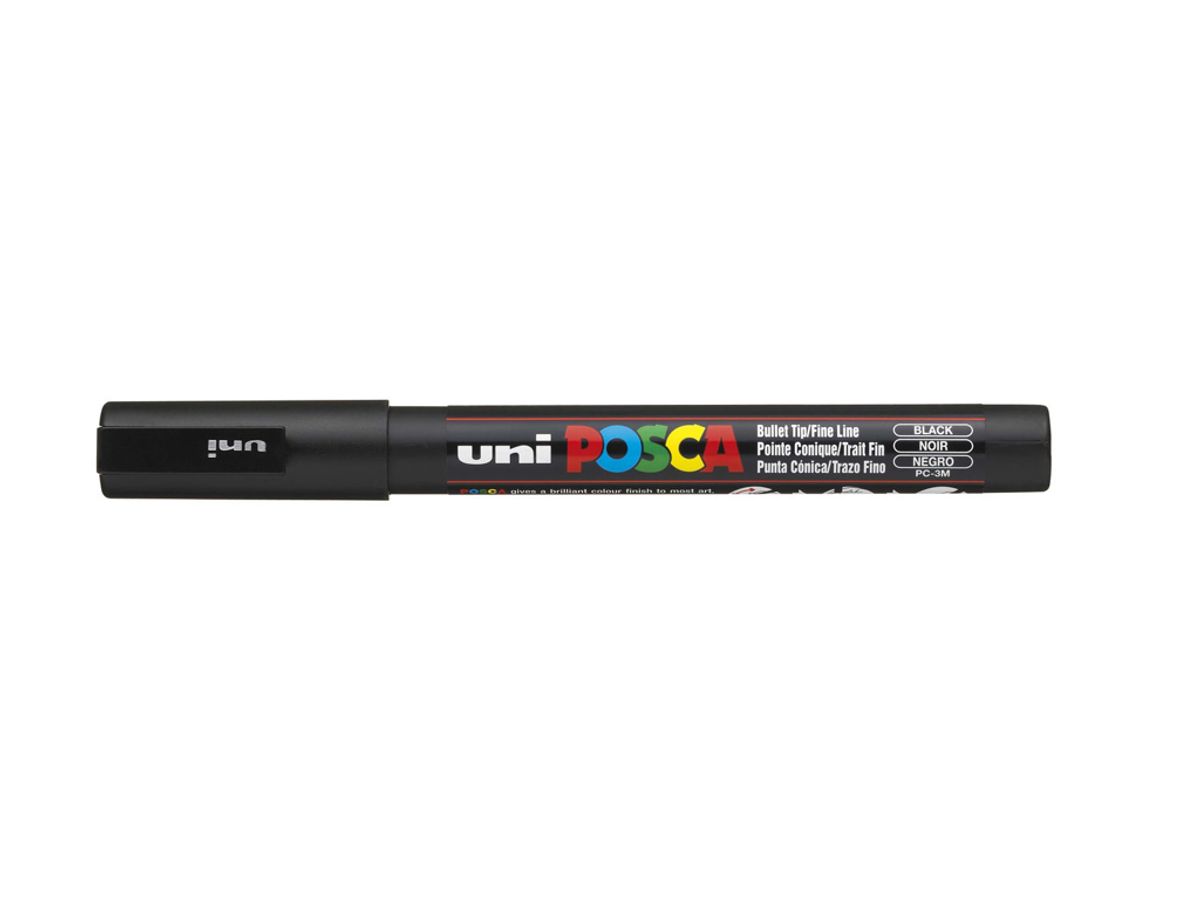 Paintmarker Uni Posca Pc-3m Sort