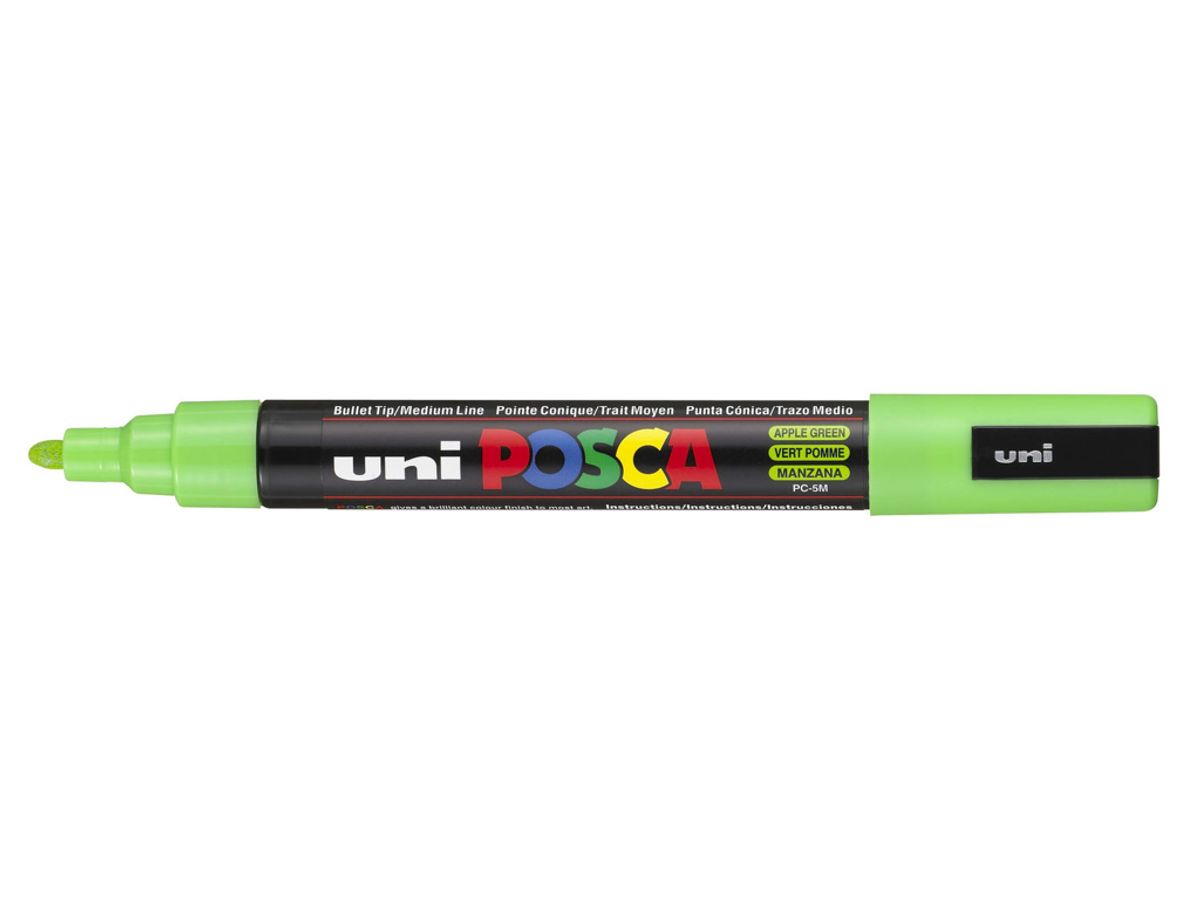 Paintmarker Uni Posca Pc-5m Apple Green