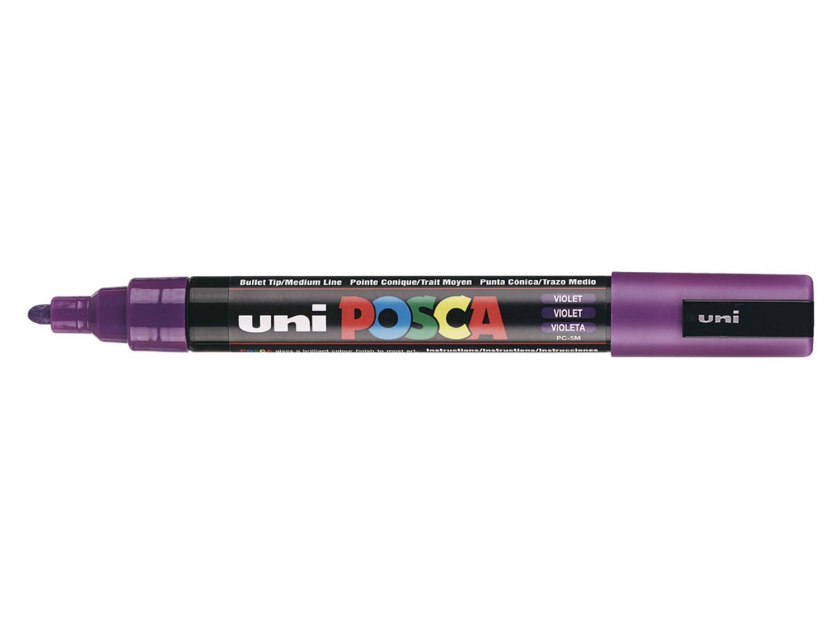 Paintmarker Uni Posca Pc-5m Violet