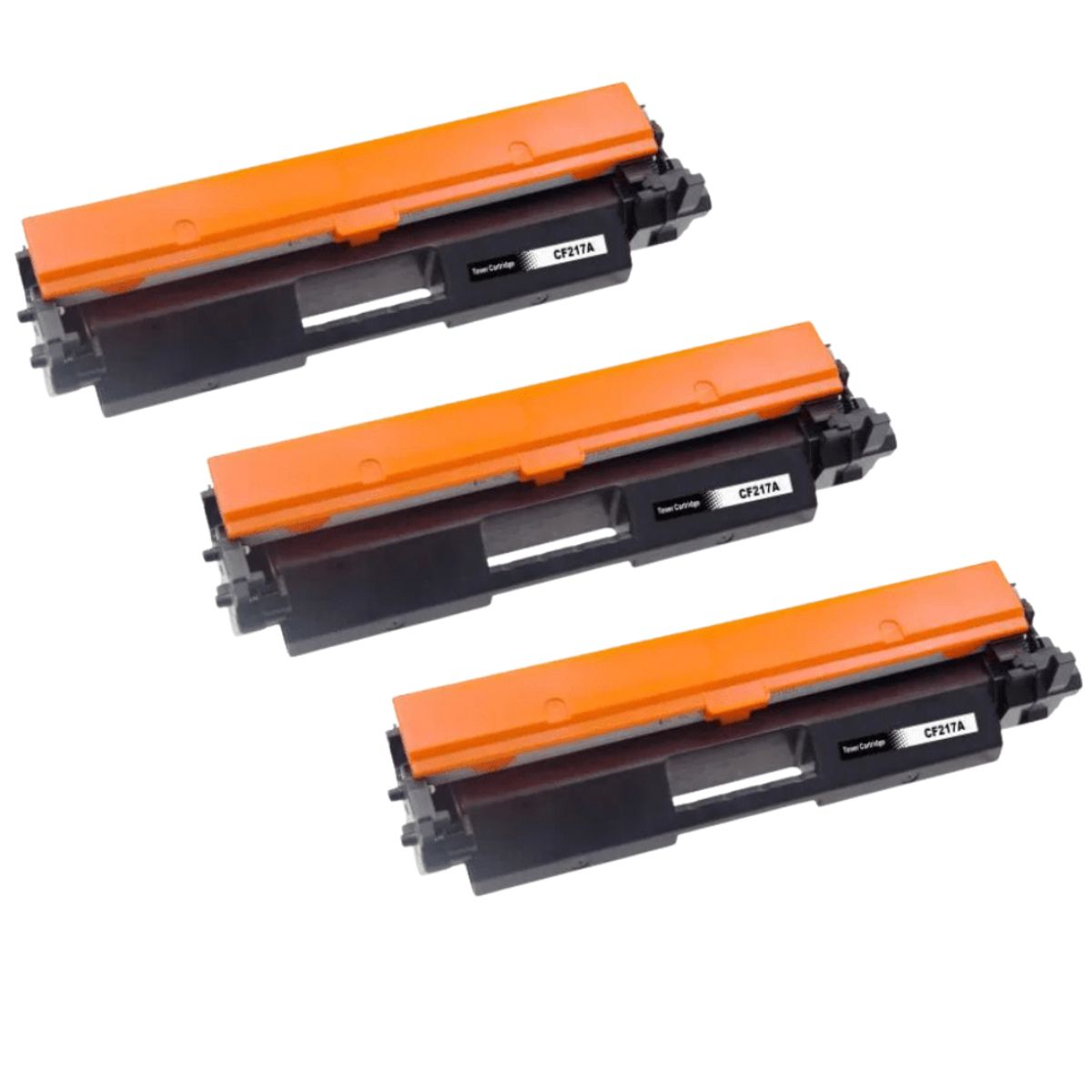 Pakke sæt 17A - 3x sort toner 4.800 sider alternativ CF217A