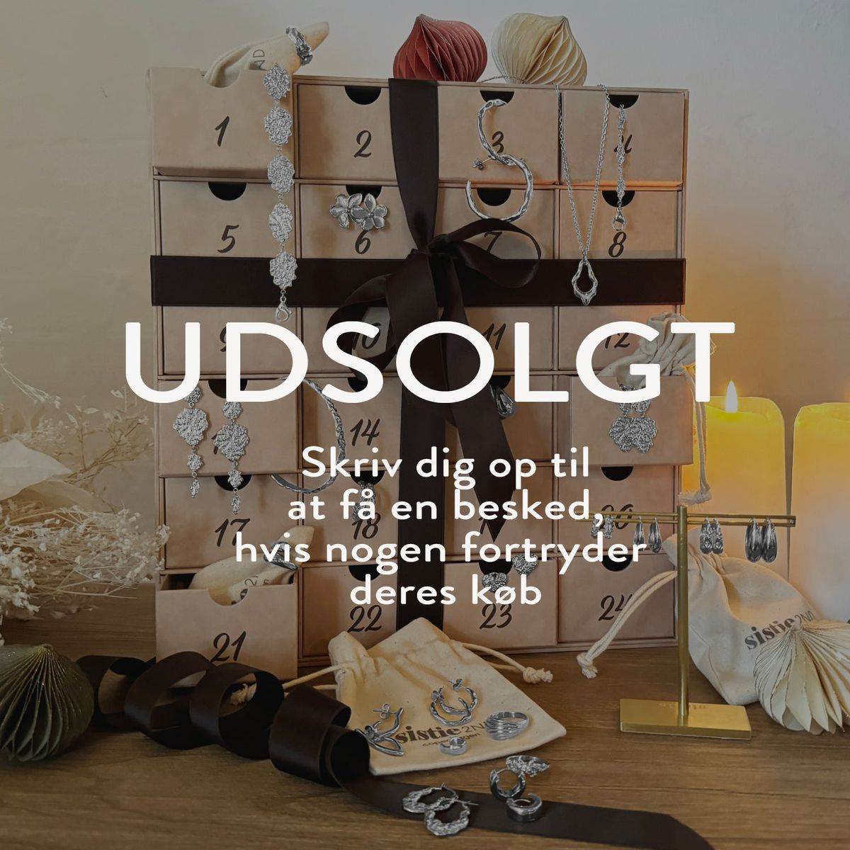 Pakkekalender i SØLV/STÅL - 50 / 50 / 50