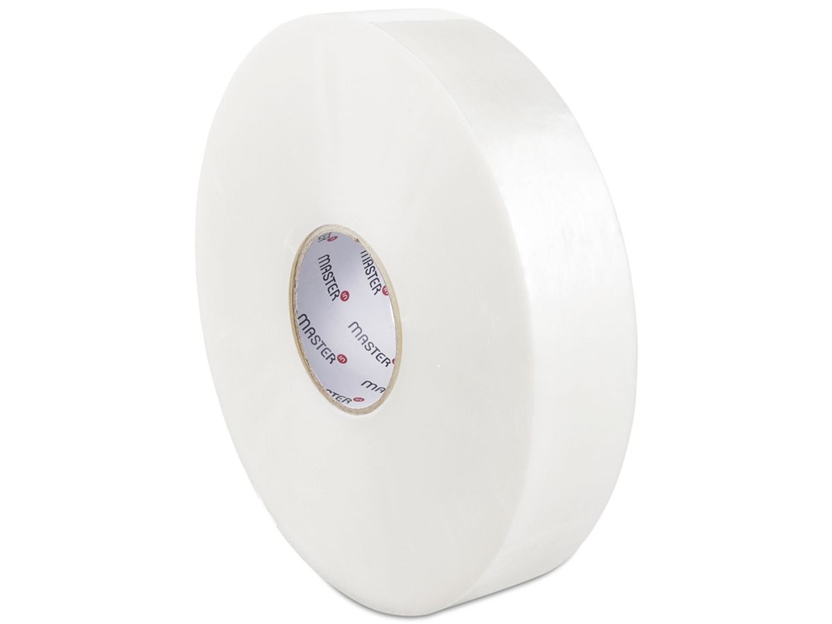 Pakketape Pvc Solvent 48 mm x 66 Meter Hvid