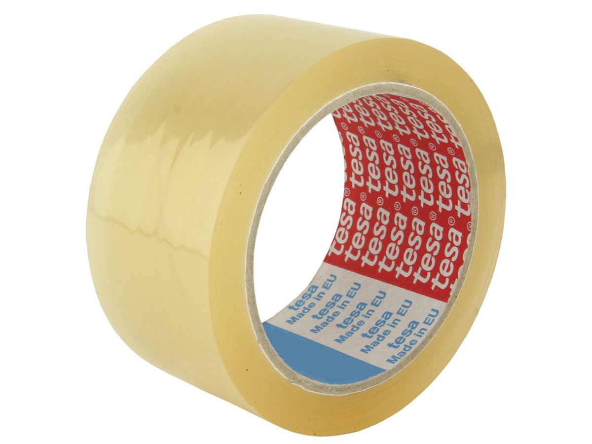 Pakketape Tesa PP Hotmelt 4280 48 mm x 66 Meter Klar