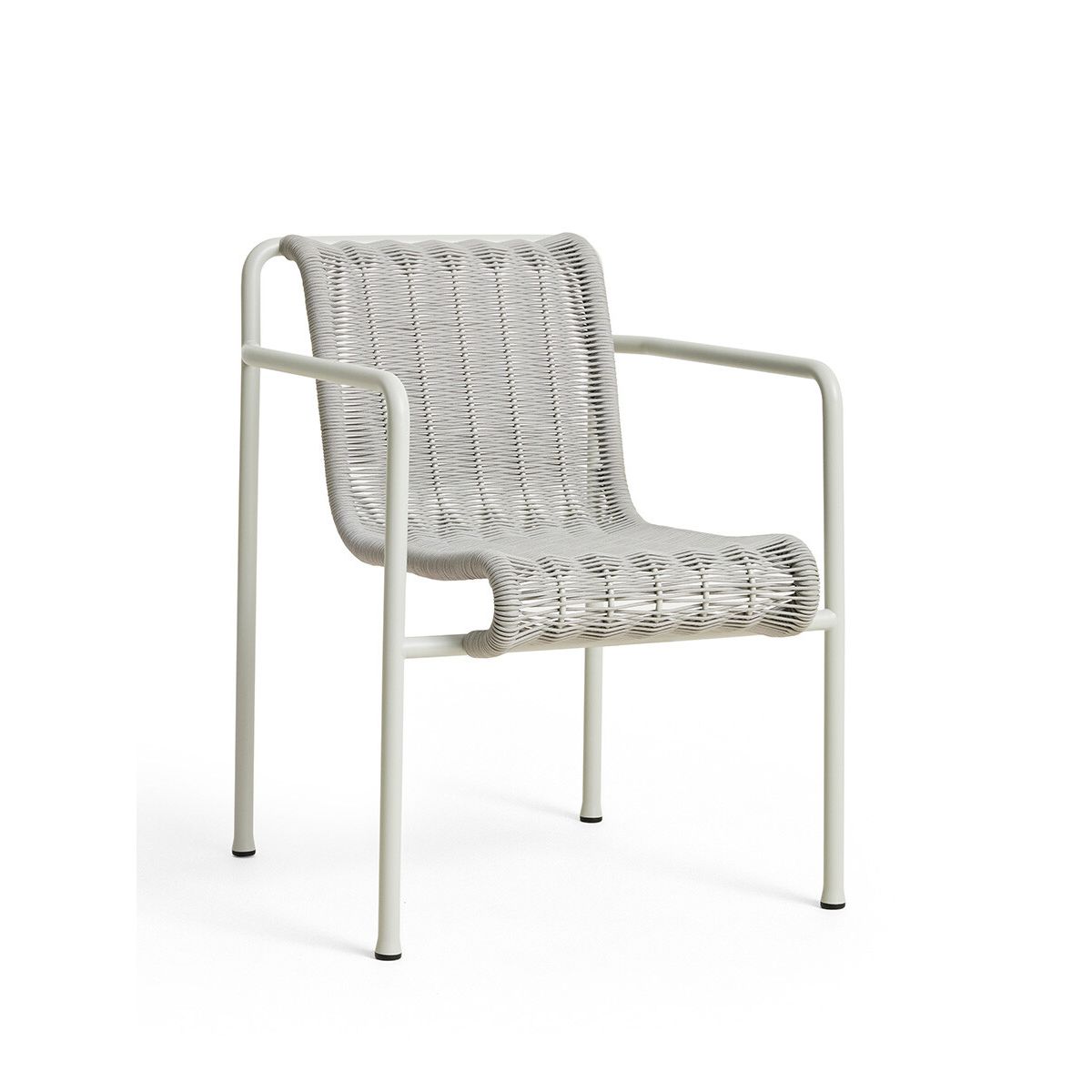 Palissade Cord Dining Armchair fra Hay (Sky grey)