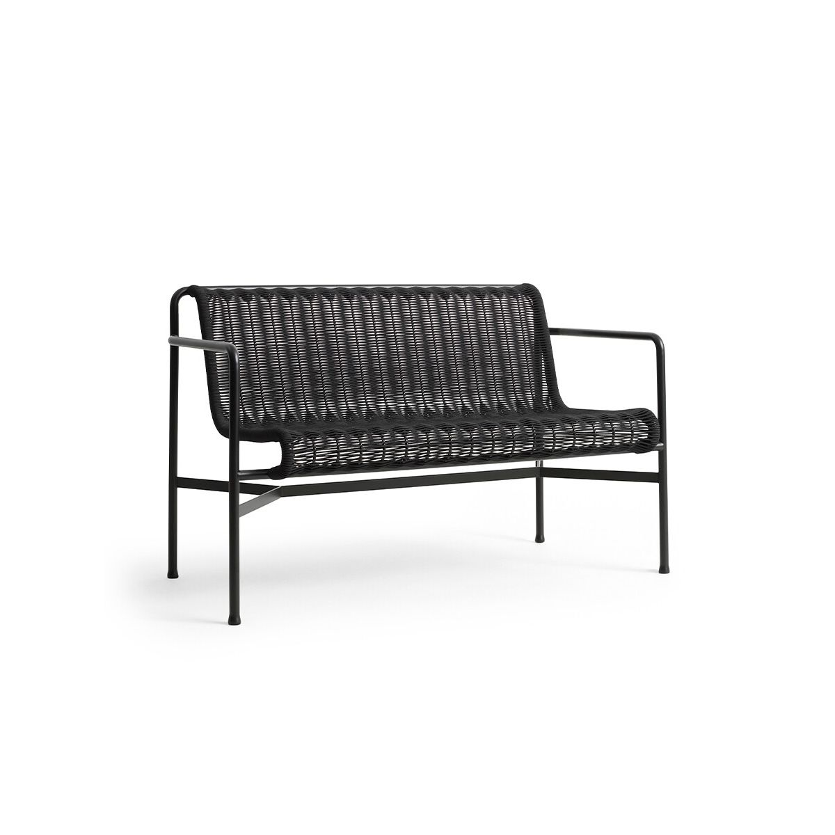 Palissade Cord Dining Bench fra Hay (Anthracite)