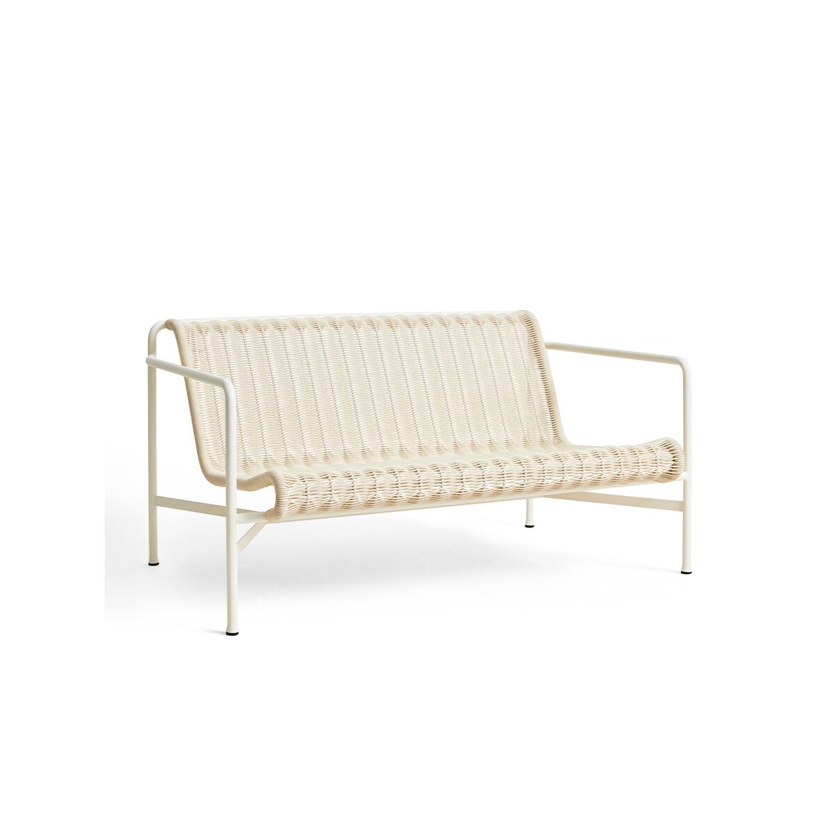 Palissade Cord Lounge Sofa fra Hay (Cream white)