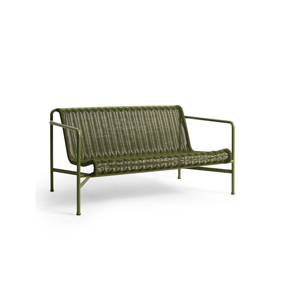 Palissade Cord Lounge Sofa fra Hay (Olive)