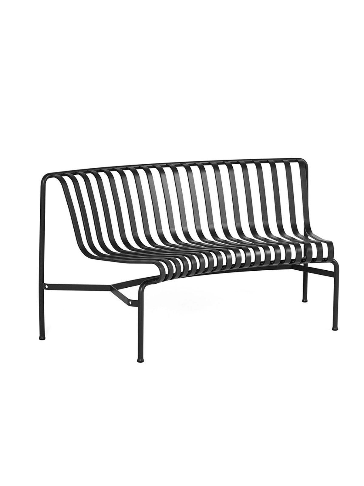 Palissade Park Dining Bench, in, antracit fra Hay (Antracit)