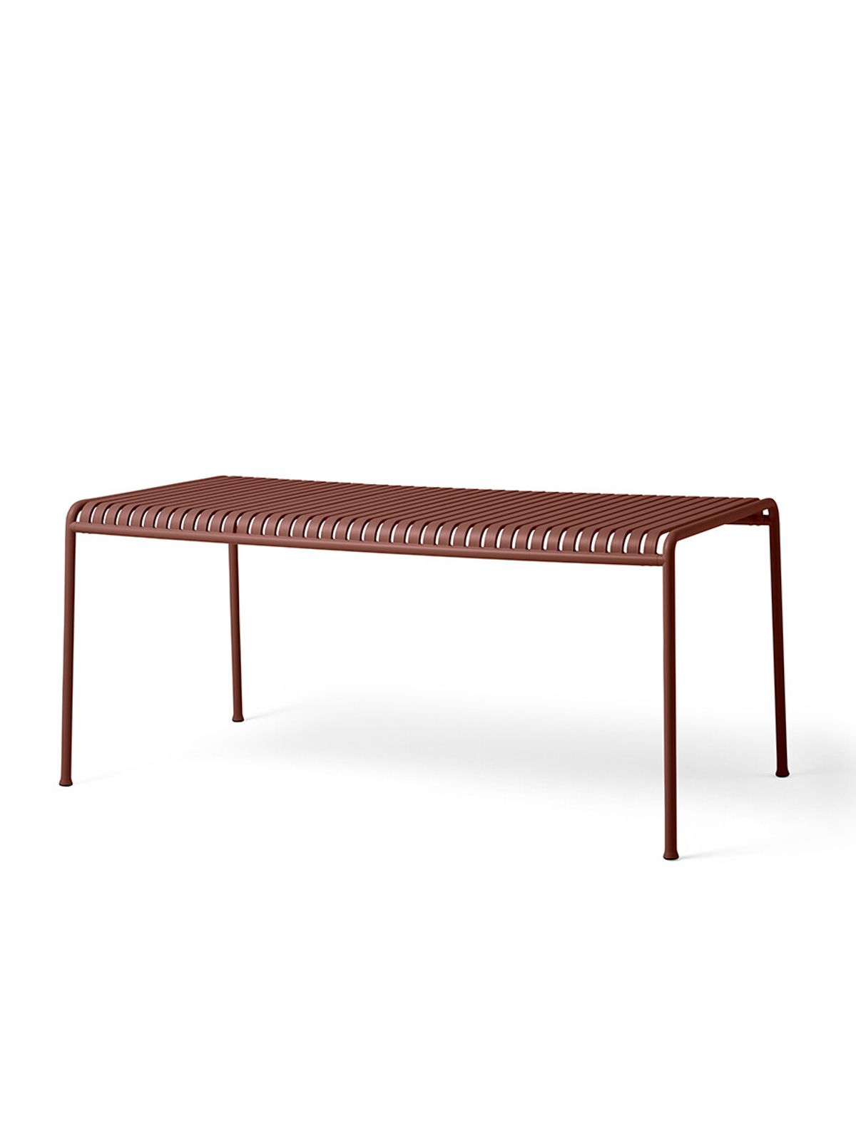 Palissade Table 170x90, iron red fra Hay