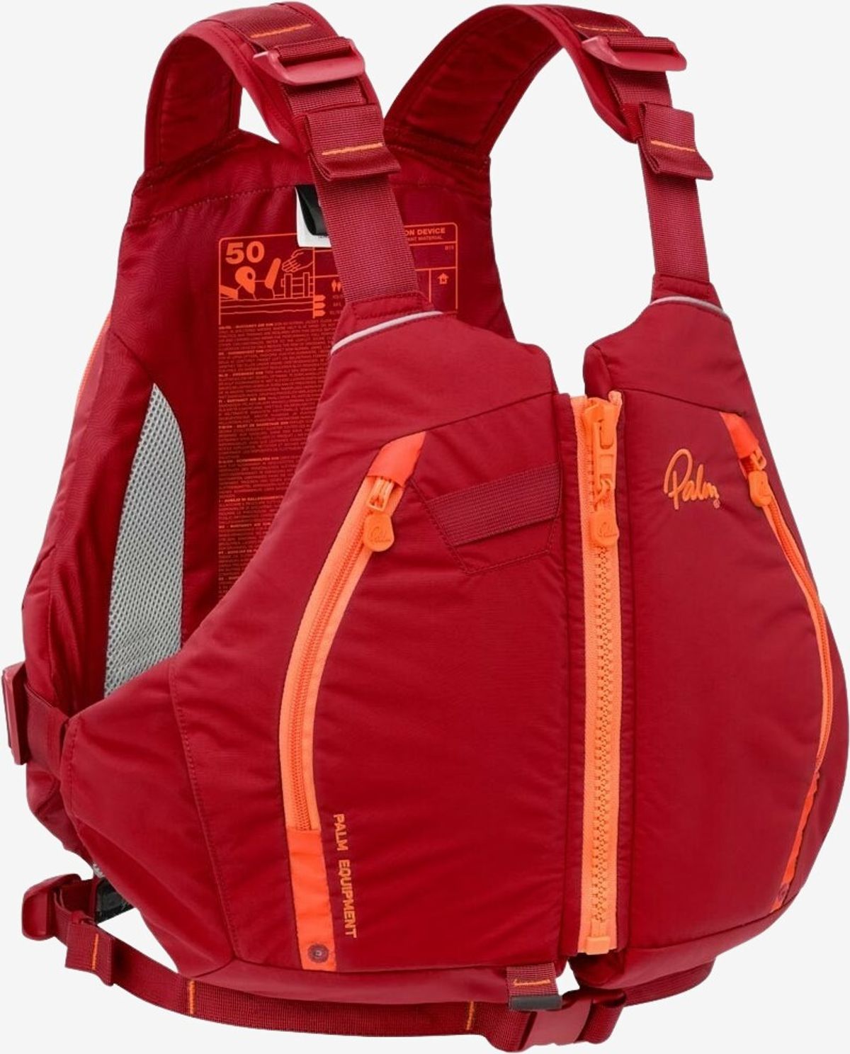 Palm - Peyto PFD kajakvest (Rød) - M/L