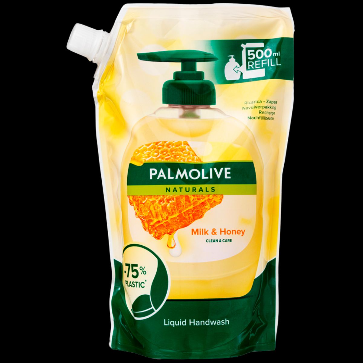 Palmolive Flydende Håndsæbe Milk & Honey Refill (500 ml)