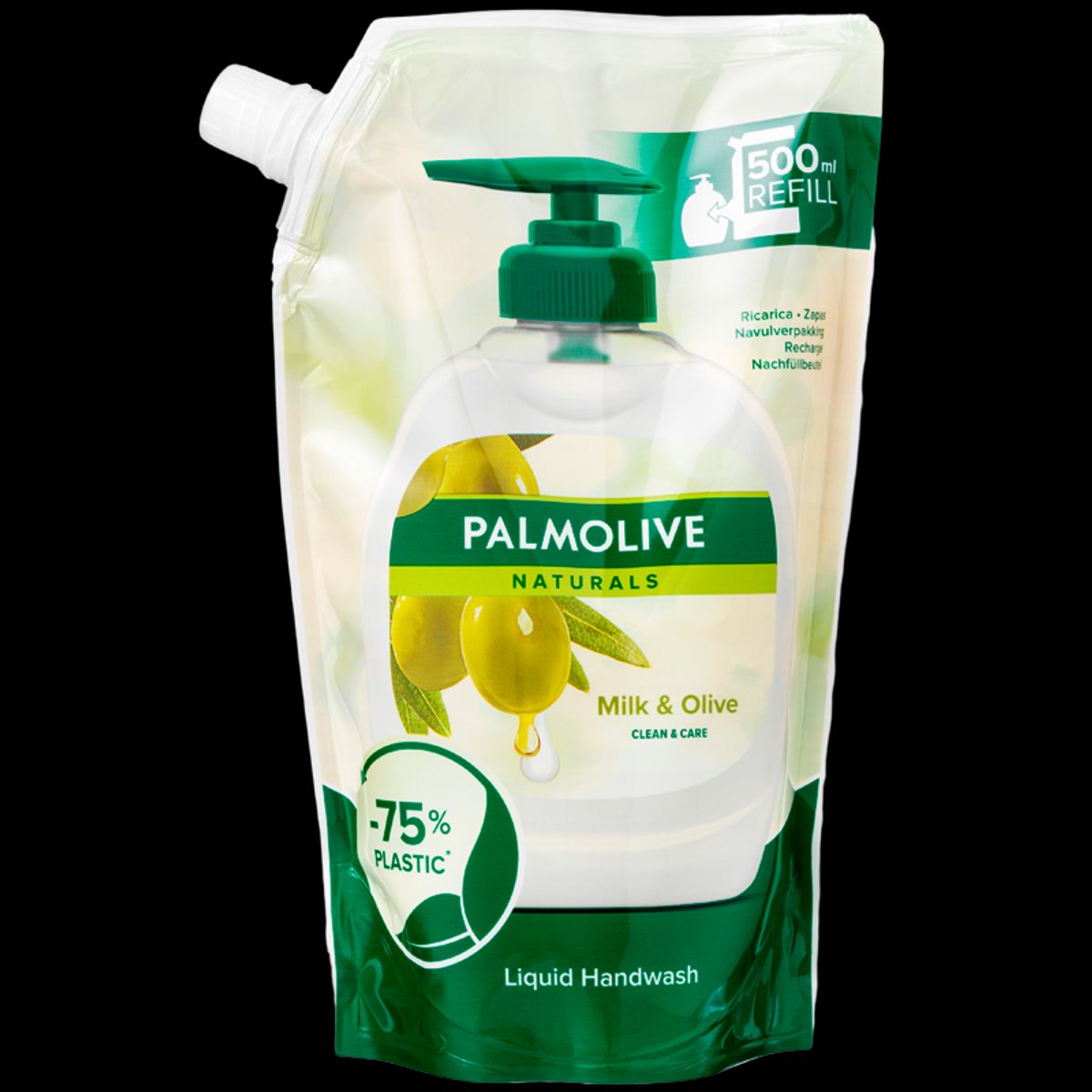 Palmolive Flydende Håndsæbe Milk & Olive Refill (500 ml)