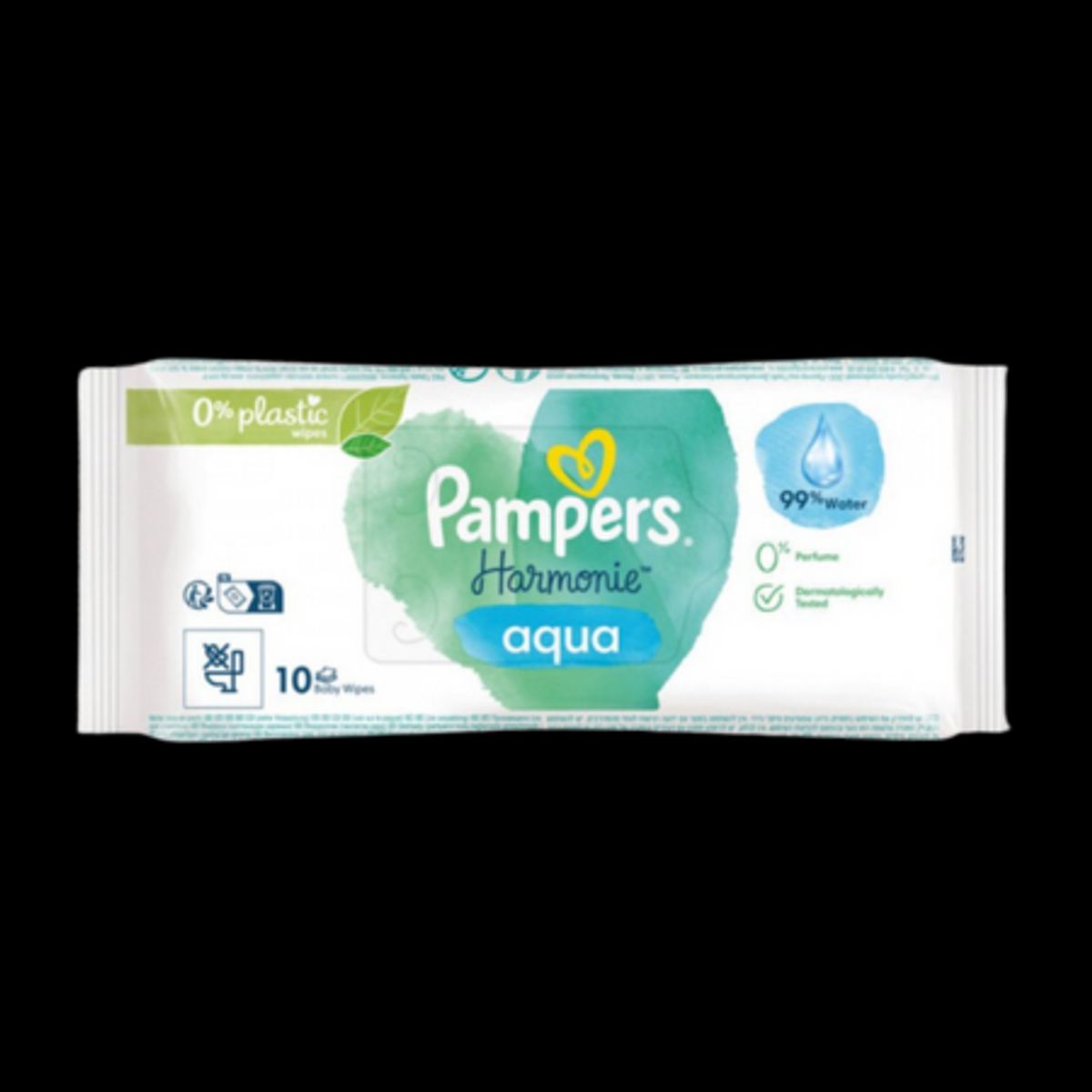 Pampers Harmonie Aqua Baby Wipes - 10 stk