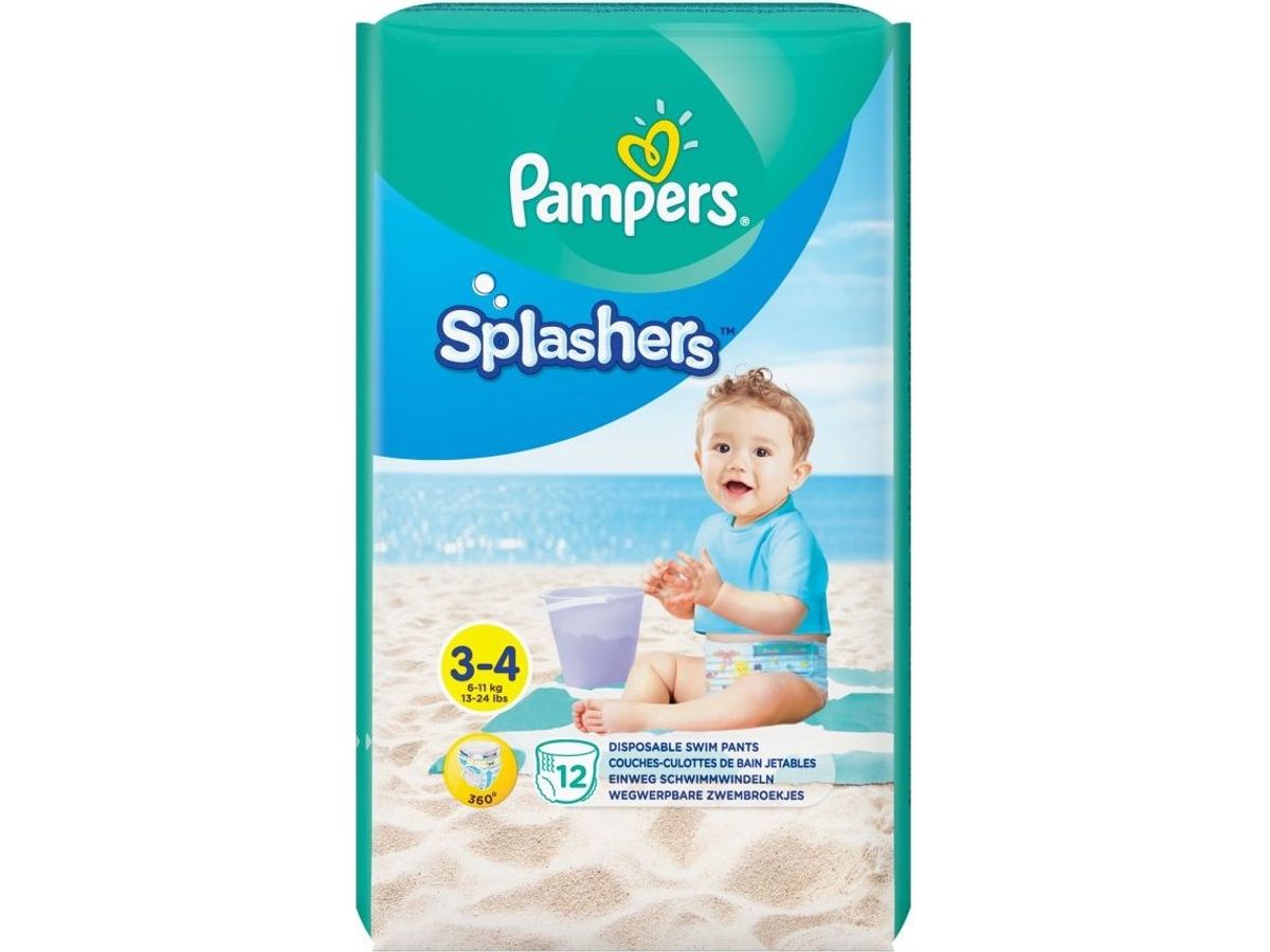 Pampers Pants Splasher Carry Pack Size 3, 12 Pcs, 81754601