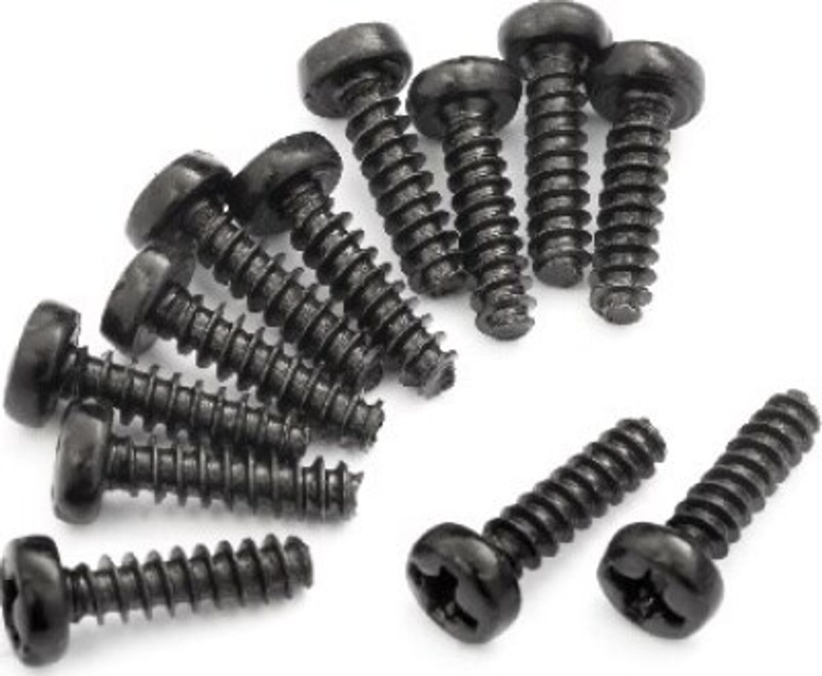 Pan Head Self Tapping Screws Pbho2.6*10mm - 540048 - Blackzon