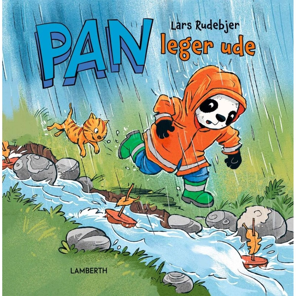 Pan Leger Ude - Lars Rudebjer - Bog