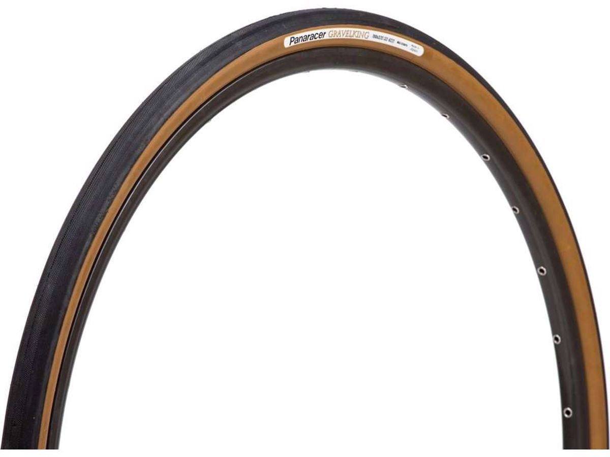 Panaracer GravelKing - Foldedæk - 700 x 38 - Sort / Brun