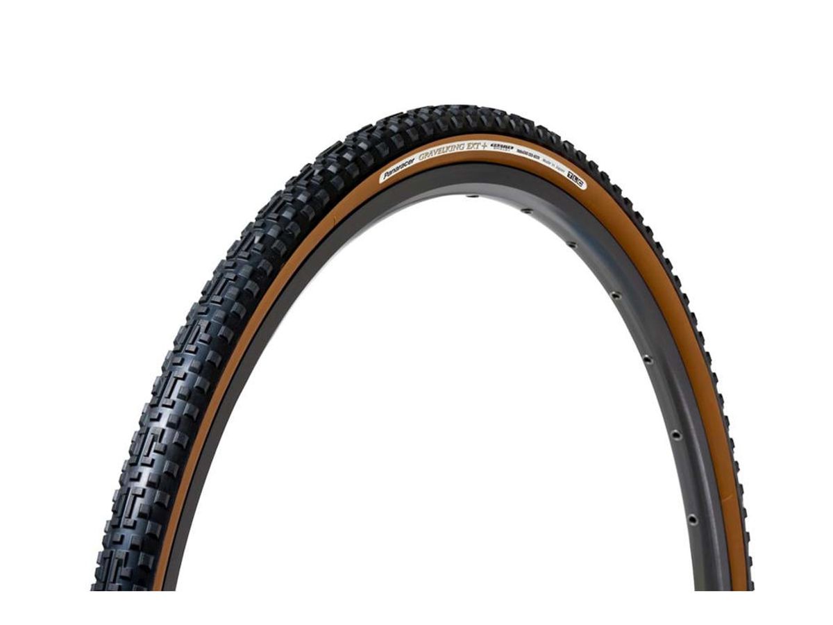 Panaracer GravelKing+ Foldedæk - 700x35 (35-622) - Sort/Brun