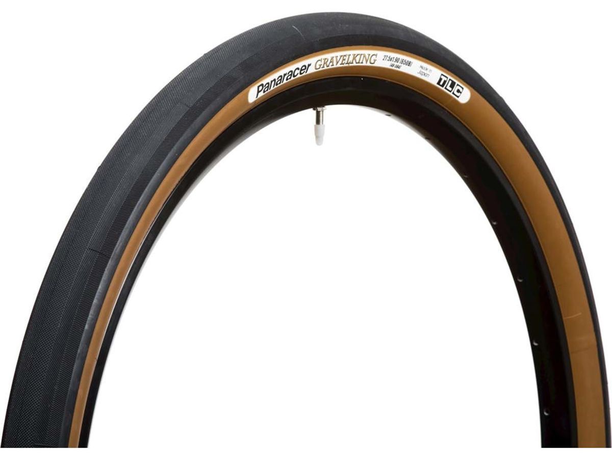 Panaracer GravelKing Foldedæk - Tubeless - 27,5x1,90 (48-584) - Sort/Brun