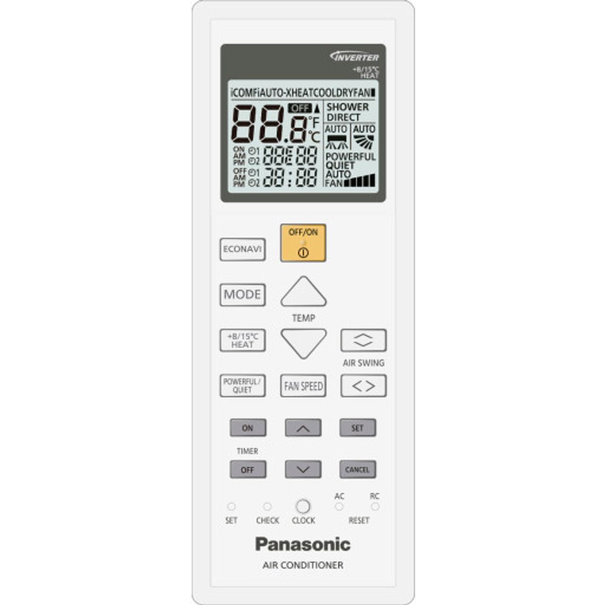 Panasonic Fjernbetjening ACXA75C02250