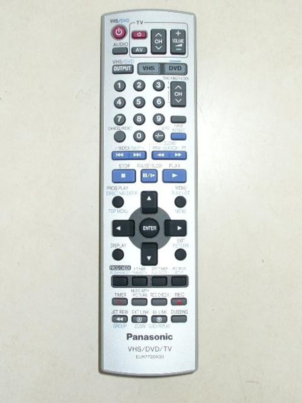 Panasonic fjernbetjening, original, EUR7720X30