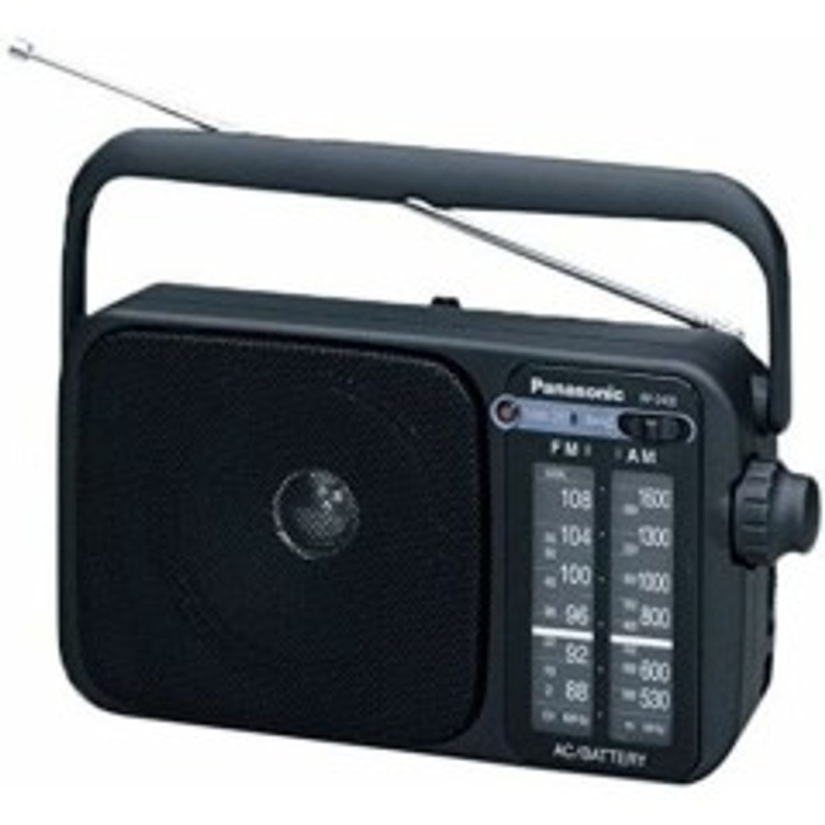 Panasonic RF-2400DEG Privat radio Sort