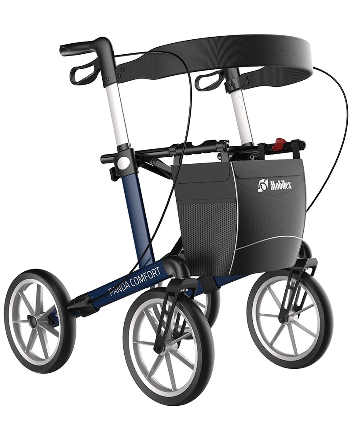 Panda Comfort rollator - Luksus rollator til eventyr og ujævnt terræn" NYHED!