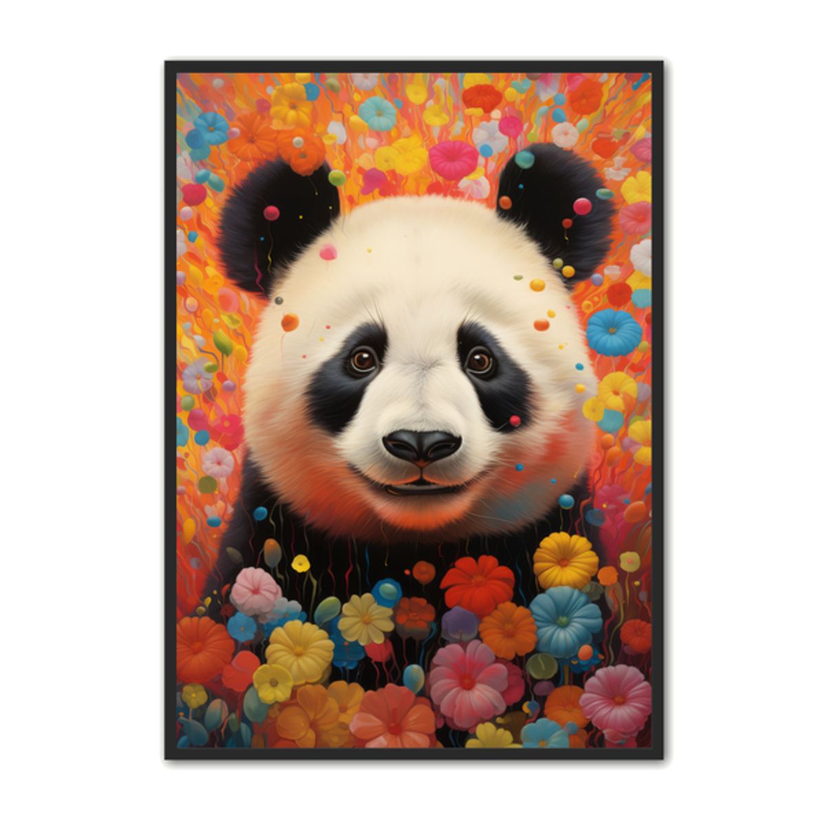 Panda Plakat 77 - Børneplakat