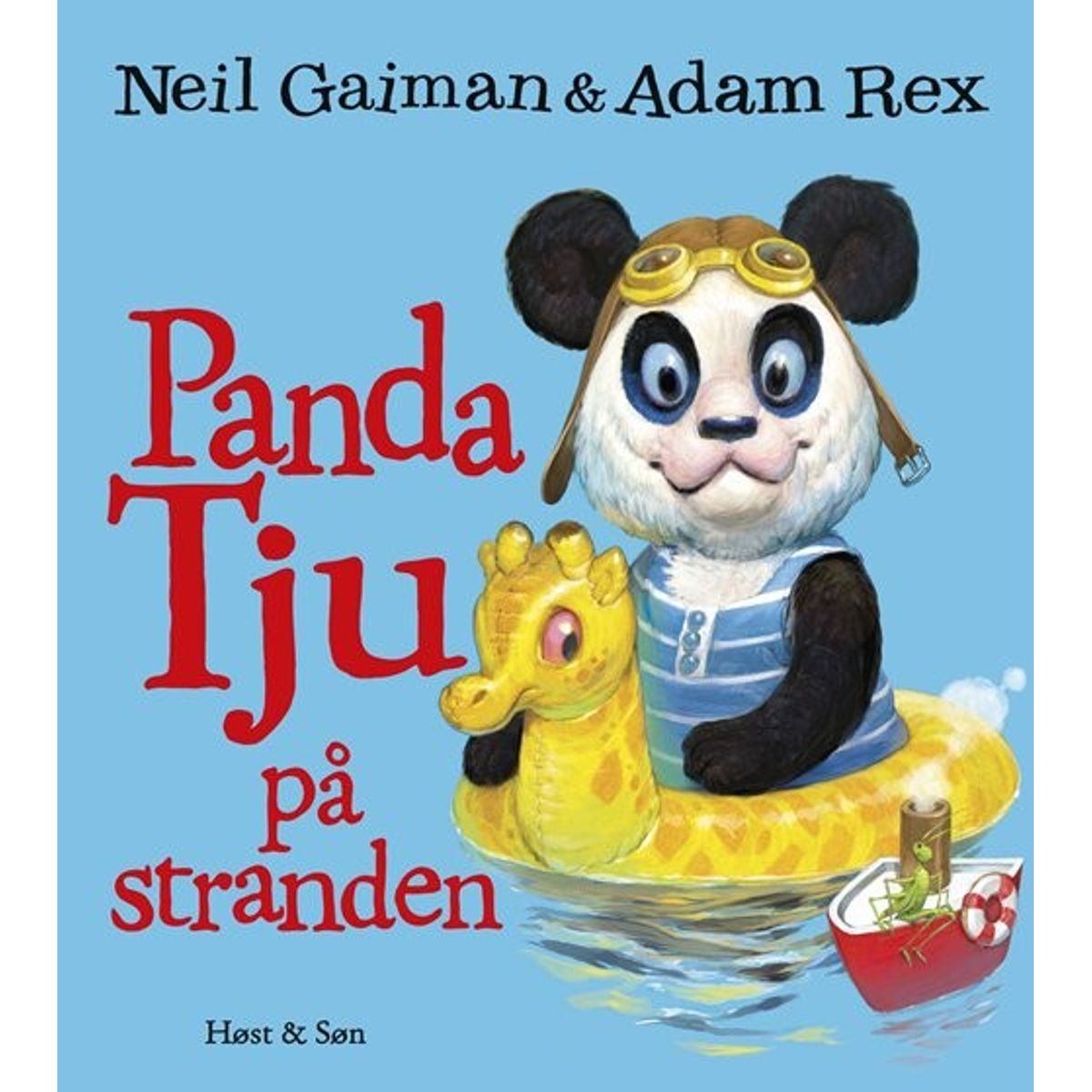 Panda Tju På Stranden - Neil Gaiman - Bog