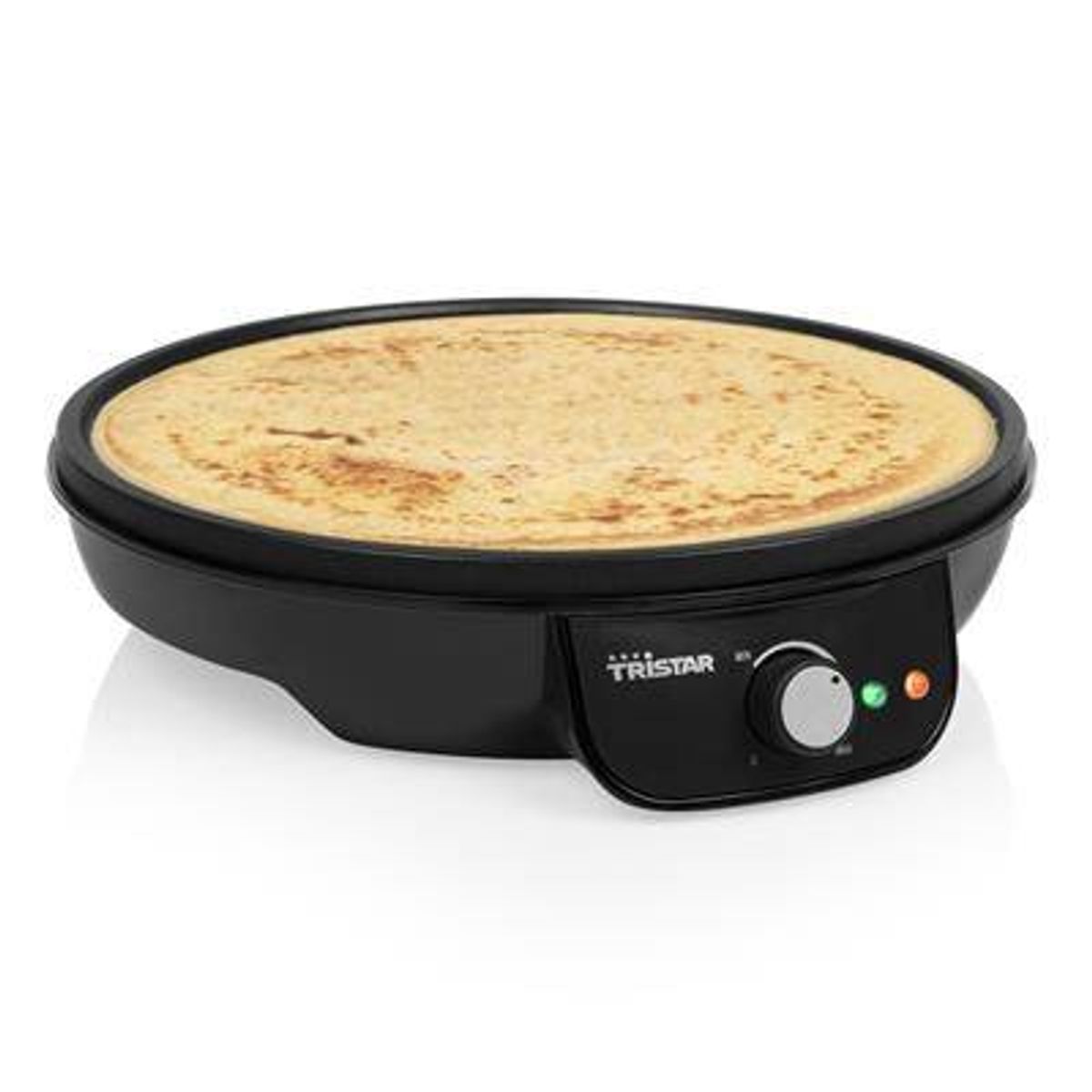 Pandekage og Crepé maskine 1000W - Non-Stick belægning - Sort