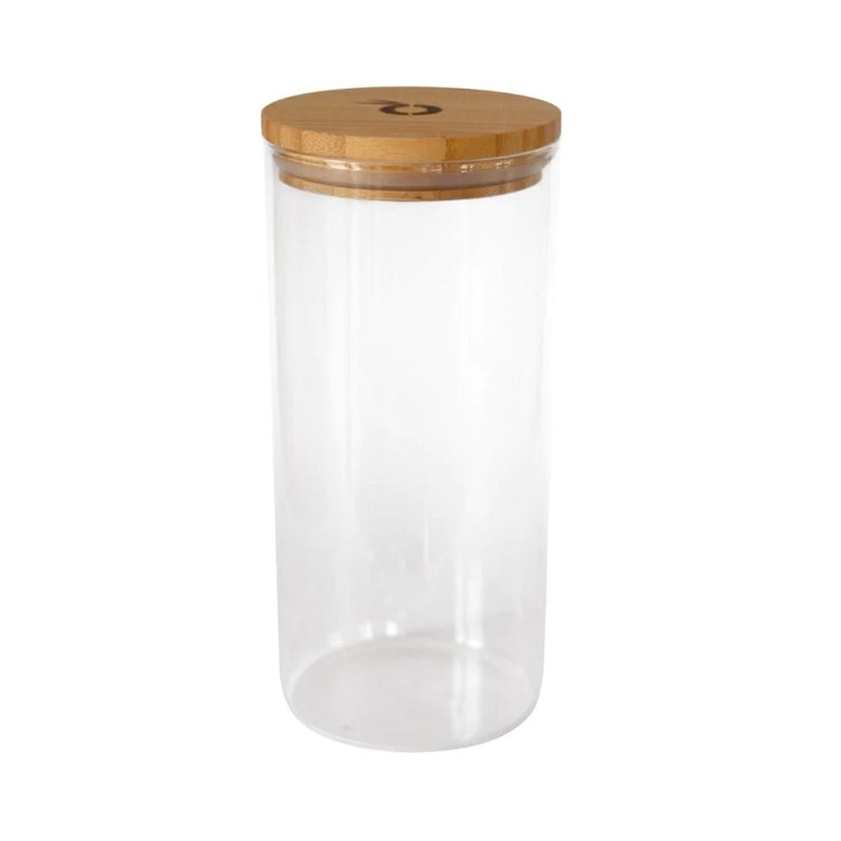 Pandoo - Opbevarings Glas med Bambuslåg 1300 ml