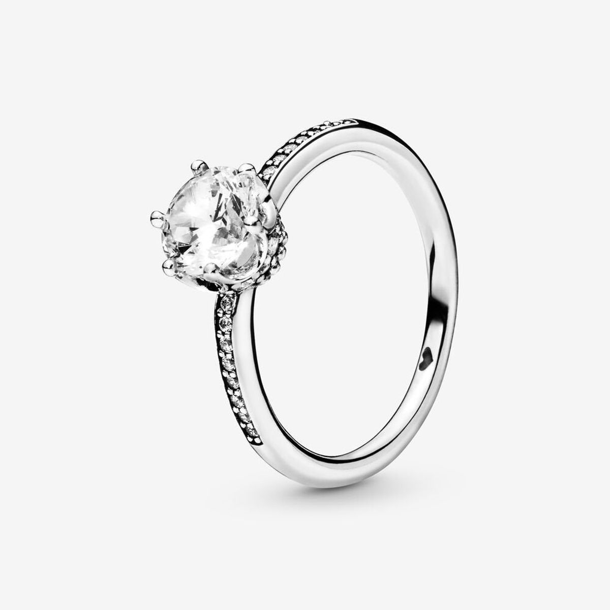 Pandora - Clear Sparkling Crown ring 198289CZ