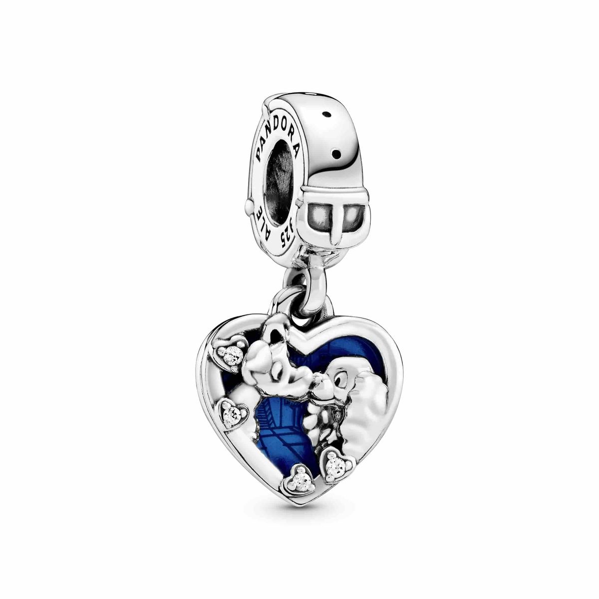 Pandora - Disney Lady & the Tramp Heart charm 798634C01