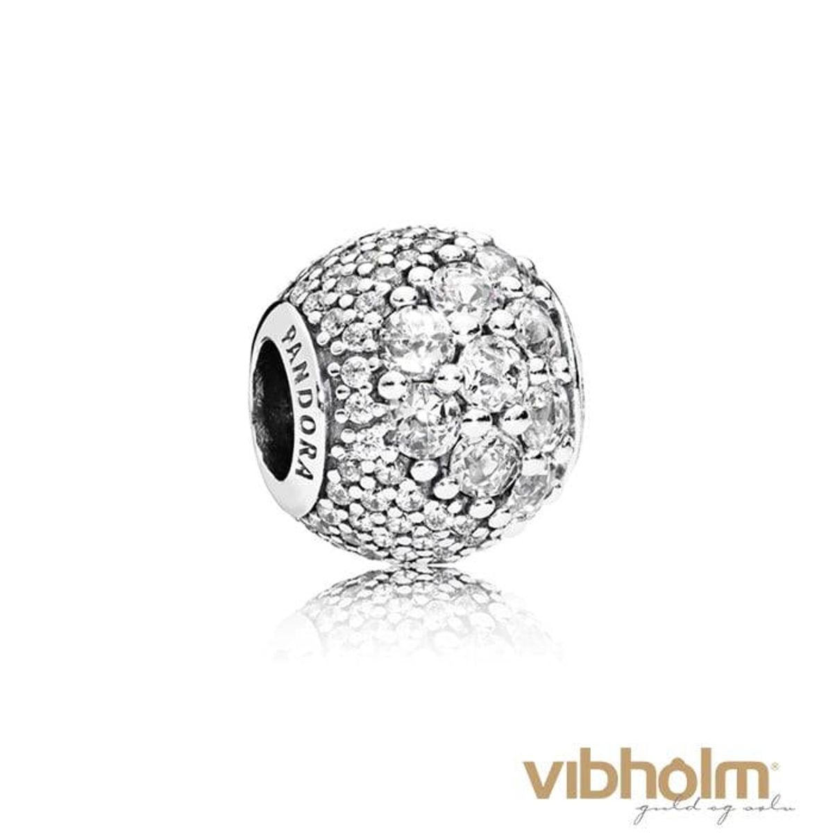 Pandora - Enchanted Pavé Charm sterlingsølv 797032CZ