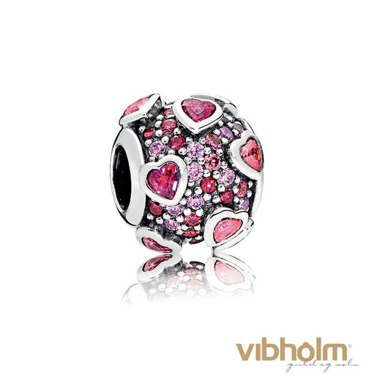 Pandora - Explosion Of Love Charm sterlingsølv 796555CZSMX