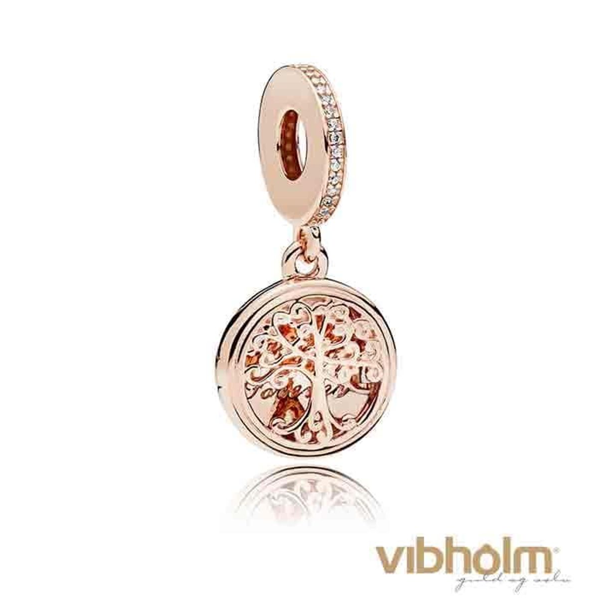 Pandora - Family Roots Charm Rose 781988CZ