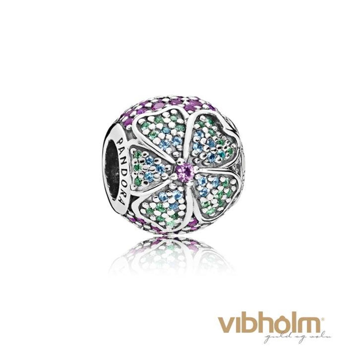 Pandora - Glorious Blooms Charm sterlingsølv 797067NRPMX