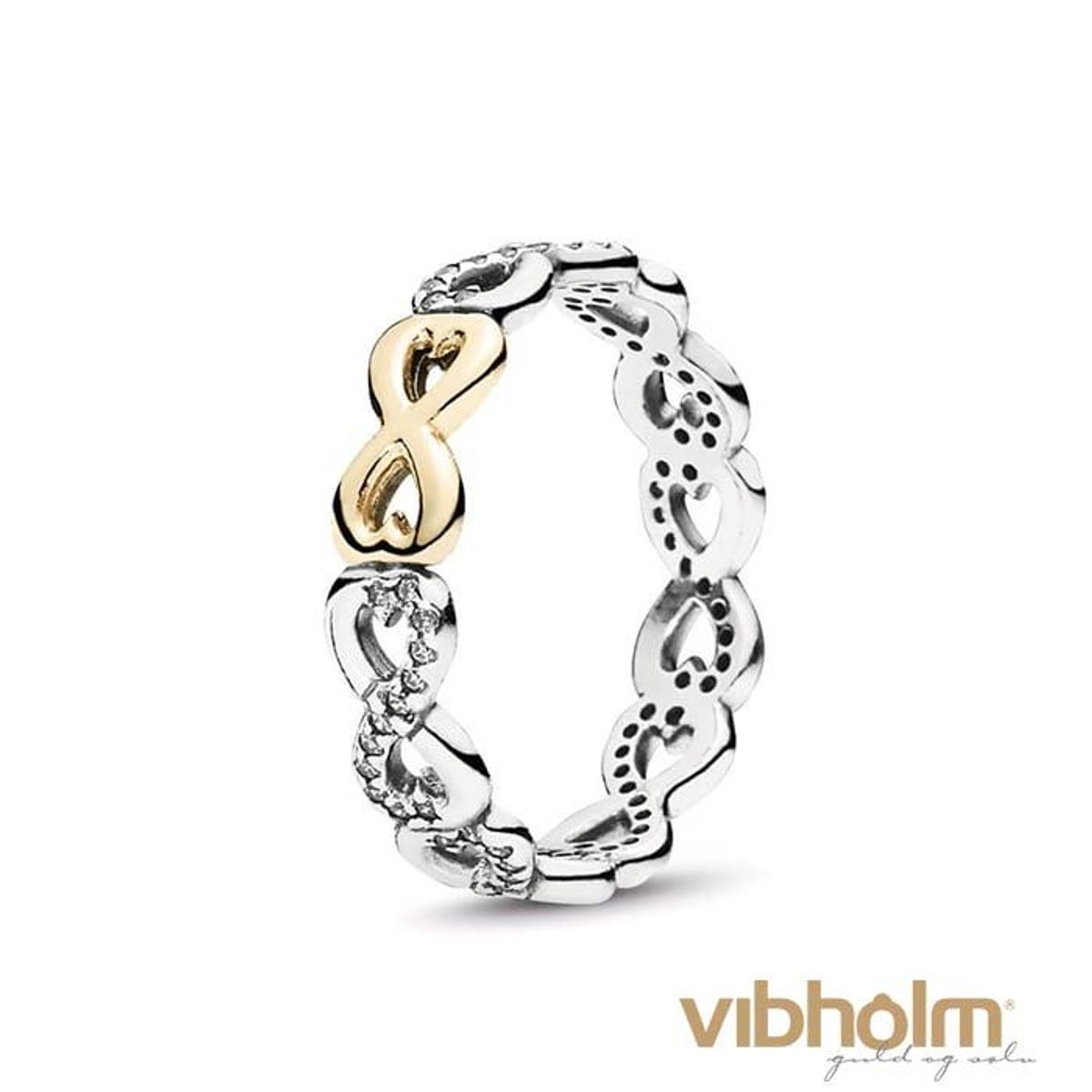 Pandora - Infinite Love Ring sterlingsølv 190948CZ