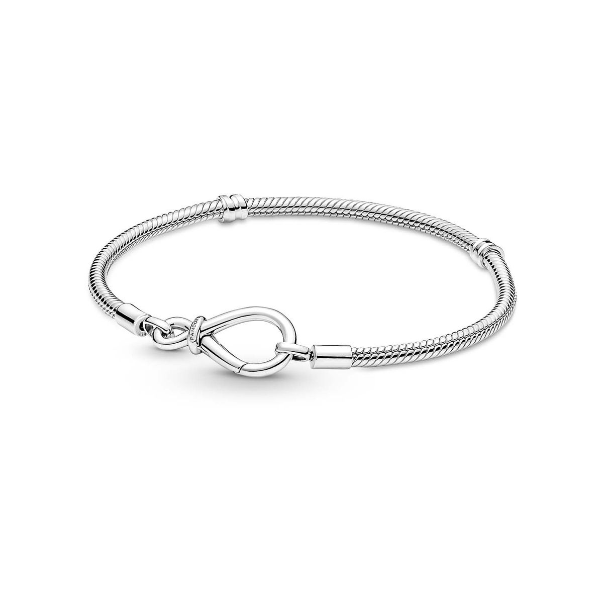 Pandora - Infinity Snake Clasp armbånd 590792C00