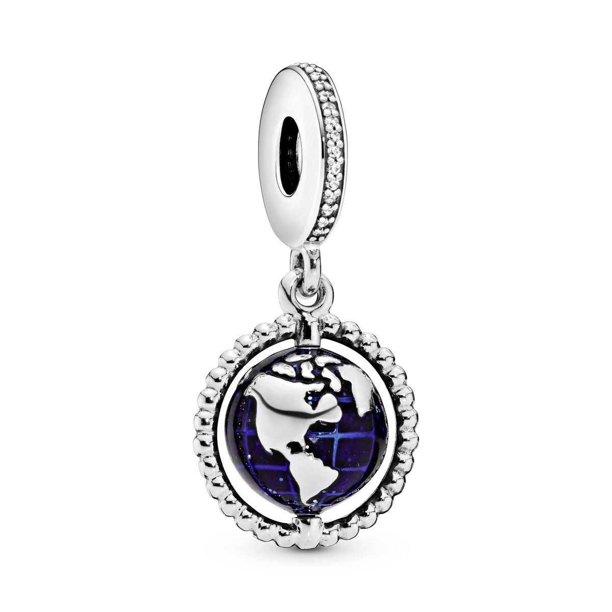 Pandora - Jorden rundt charm - 798021CZ