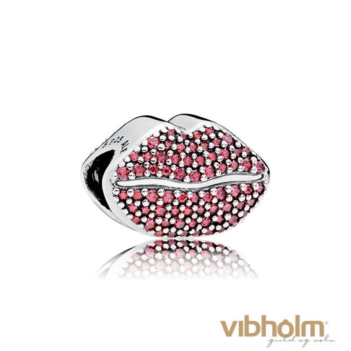 Pandora - Kiss More Charm sterlingsølv 796562CZR