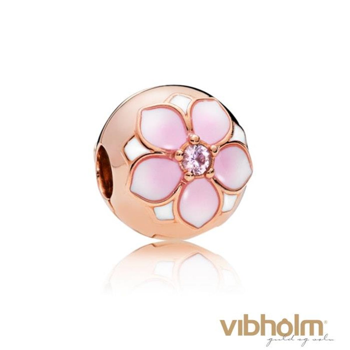 Pandora - Mangnolia Bloom Charm Rose 782078NBP