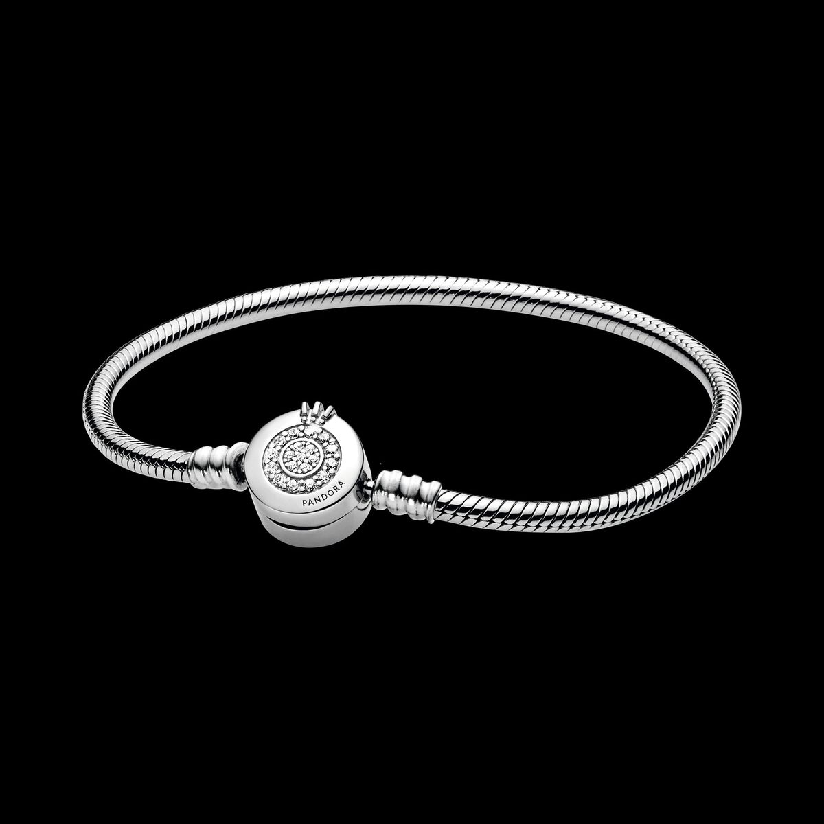 Pandora - Moments Sparkling Crown O armbånd 599046C01