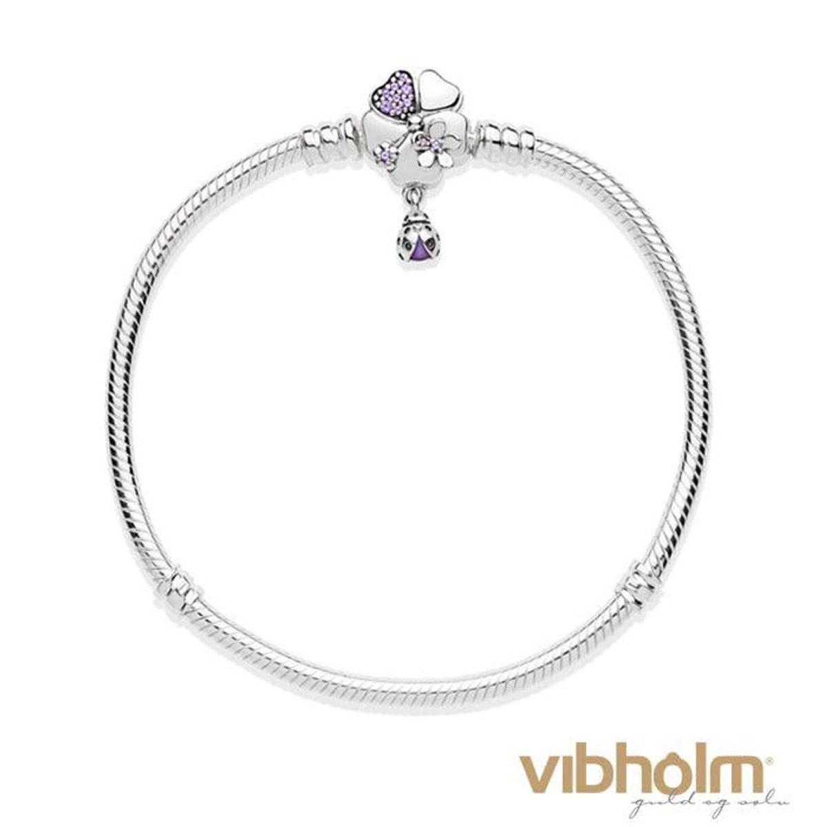 Pandora - Moments Wildflower Meadow Clasp armbånd sterlingsølv 597124NLC