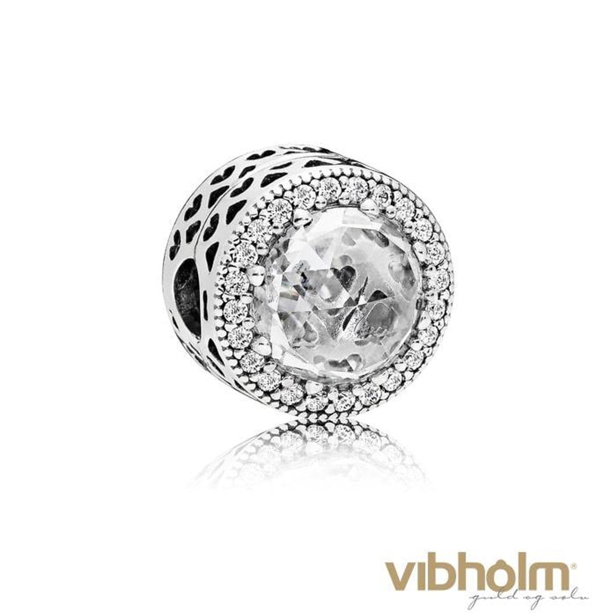 Pandora - Radiant Heart Charm sterlingsølv 796239CZ